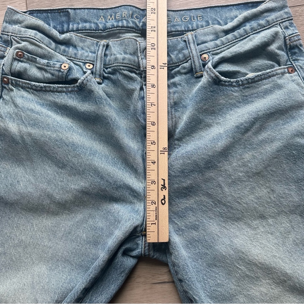 American Eagle Outfitters Light Blue Men's Straight Jeans 32x34 - Picture 5 of 8